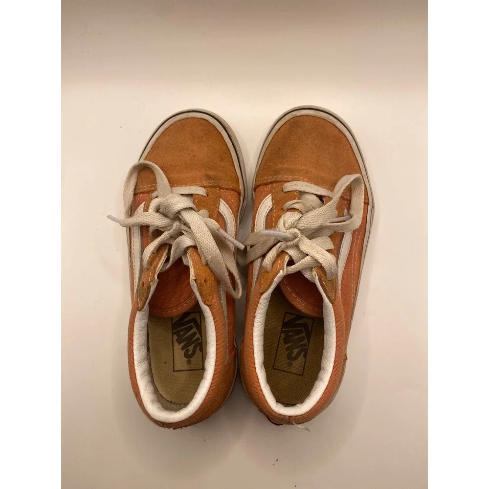 Set of 3 pairs Vans Ward Low Multi‎ Color Pastel Pink Canvas Kids Shoes Size 1.0